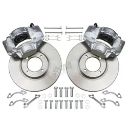 Escort Mk1 Mk2 M16 Caliper Front Brake Kit - Vented Discs