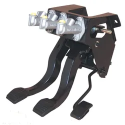 Escort Mk2 Brake Balance Bar Bias Pedal Box Hydraulic Clutch New Pressed Pedals + Wilwood M/C