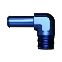 Motamec 3/4 NPT Male to AN12 3/4in BSP Push On 90 Degree Adapter Alloy Fitting