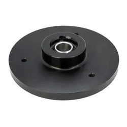 Escort Mk2 Alloy Top Mount Concentric Small Hole Anodized Black Spherical Bearing