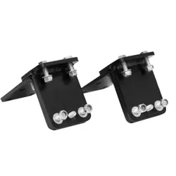Mk2 Escort Alloy Quick Release Spotlamp Brackets BLACK PCoated Spot Lamp Bracket
