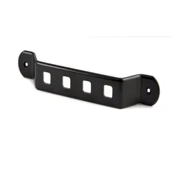Motamec Alloy Inner Car Door Handle - Black Anodized Finish Aluminium