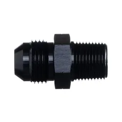 Motamec AN -8 AN8 JIC To 3/8" BSPT Thread 3/8x19 Alloy Fitting Adapter Black