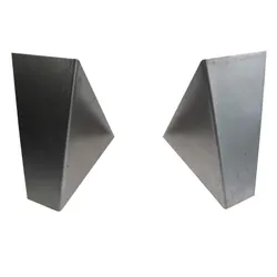 Escort Mk1 & Mk2 Corner Gussets Bulkhead - Chassis - Inner Wing Gusset PAIR