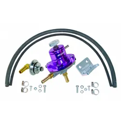 Sytec 1:1 Adjustable Fuel Pressure Regulator Kit Purple VK-SAR-SAX1-P