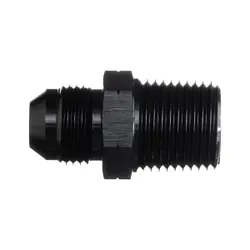 Motamec AN -8 AN8 JIC To 1/2" BSPT Thread 1/2x14 Alloy Fitting Adapter Black