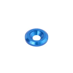 Motamec M5 Countersunk Load Spreading Washer - 5mm Countersink Bolt Blue Alloy