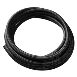 Motamec AN -16 AN16 JIC BLACK NYLON Stainless Steel Braided Hose Fuel Oil 1m