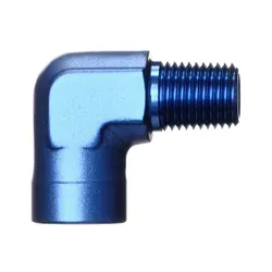 Motamec 1/4" NPT 90 Degree Female to Male Elbow Alloy Adapter Fitting