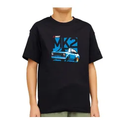 Kids T-shirt - MK2 Design – Black 7-8 Years Old