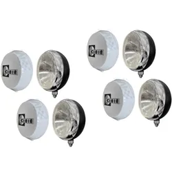 4 x New Cibie Type Super Oscar Rally Spotlamp + Cover - Spot Lamp Light 230mm 9"