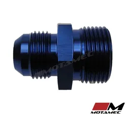Motamec AN -10 AN10 to 3/4" BSPP Straight 3/4x14 Thread Alloy Adapter Fitting
