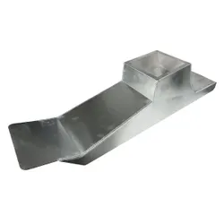 Escort Mk1 Mk2 ZF Gearbox Alloy Tunnel Tower / Turet Cover - Aluminium