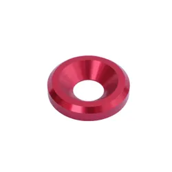 Motamec M10 Countersunk Load Spreading Washer 10mm Countersink Bolt Red Alloy