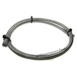 Motamec AN6 AN -6 PTFE Teflon Stainless Steel Braided Fuel Hose 1m Race Rally