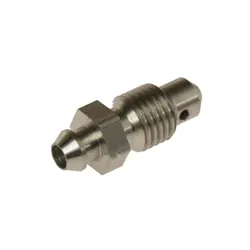Motamec 7/16 UNF Stainless Steel Brake Bleed Nipple Fitting