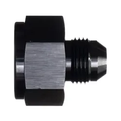 Motamec AN JIC -10 AN10 Female to AN JIC -8 AN8 Male Reducer Alloy Fitting Adapter Black