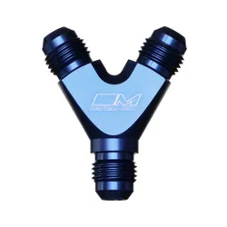 Motamec AN -6 AN6 x AN -6 AN6 x AN -6 AN6 Y Adapter 3 Way Aluminium Fitting