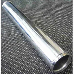 57mm Outside Diameter OD Alloy Aluminium Tube 500mm Long Beaded