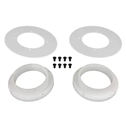 Atlas Axle Fully Floating Hub Inner Bearing Seal Disc Shield Kit - Vented Disc