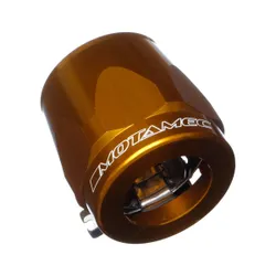 Motamec 30mm AN16 Fuel Hose Clamp End Finisher Hex Head Jubilee Alloy GOLD