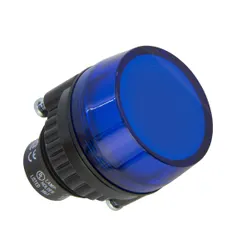 Dash Early Warning Light Motorsport Spec Lamp Blue Colour - Oil Water Battery