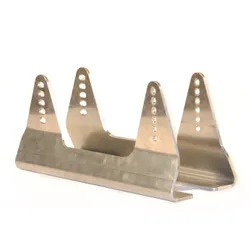Alloy Seat Side Mounting Brackets - Universal Sparco OMP fitting