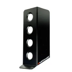 Motamec Alloy Drivers Clutch Footrest - Black Powder Coated Finish Foot Rest
