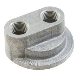 Mocal Remote Oil Filter Take Off Plate - Top Fittings - 3/4 UNF - 1/2 BSP Ports