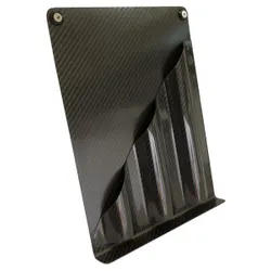 Motamec Carbon Fibre Cable Tie Holder - Wall Mounted Tie Strap Holders