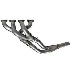 Ashley Ford Escort Mk1 Mk2 BDA 4 Bolt 3Pc 4-2-1 Exhaust Manifold 2.25 Outlet