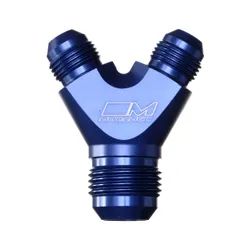 Motamec AN -12 AN12 x AN -8 AN8 x AN -8 AN8 Y Adapter 3 Way Aluminium Fitting