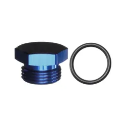 Motamec AN JIC -12 AN12 Flare Plug with O Ring Seal Blanking Fitting Alloy Adapter