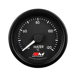 Motamec Water Temperature Gauge 52mm Electronic Stepper Motor Back Light