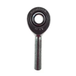 Aurora AB4T Rod End 1/4" Male Left Hand Thread x 1/4" Bore Rose Joint
