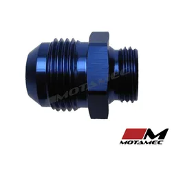 Motamec AN -12 AN12 to 1/2" BSP Straight 1/2x14 Thread Alloy Adapter Fitting