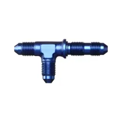 Motamec AN JIC -3 AN3 Bulkhead Tee On Run T-Piece Alloy Fitting Adapter