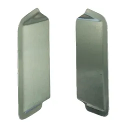 Escort Mk2 Alloy Rear Lamp Protectors - Back Light Side Skids - Plain Aluminium