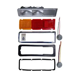 Escort MK1 Complete New Rear Tail Light Lamp Assembly Kit - Left Hand Side