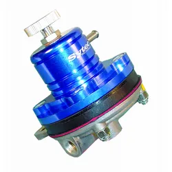 Sytec 1:1 Adjustable Motorsport Fuel Pressure Regulator 22-90Psi Blue 1/8th NPTF MSV000B