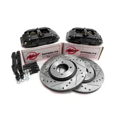 Wilwood For Vauxhall Astra VXR H MK5 Brake Kit Superlite Billet 6-Pot 321mm DRILLED BK9S