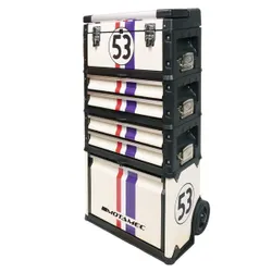 Motamec Modular Tool Box Trolley Mobile Cart Cabinet Chest VW Beetle Herbie C41H