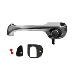 New Escort Mk1 Exterior Door Handle Billet Allloy - Polished Chrome - Left Hand