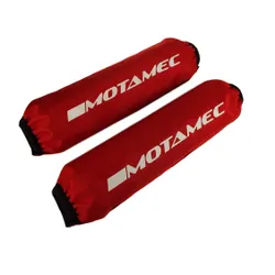 Motamec Spring Cover Coilover Protector Shock Bag RED 16 / 406mm Long - Pair
