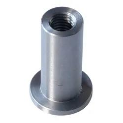 Motamec Mild Steel EN3B Weld in Female Bush M10 x 40mm Threaded Insert