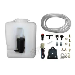 Wipac Universal Plastic Windscreen Washer Bottle Kit 1.2 L & Pump / Screen Wash