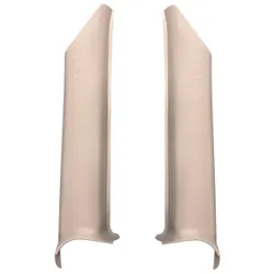 Escort Mk2 Inner C Pillar Plastic Trim 2 Door- Putty Colour - Pair