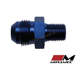 Motamec AN -8 AN8 to 1/4" BSP Straight 1/4x19 Thread Alloy Adapter Fitting