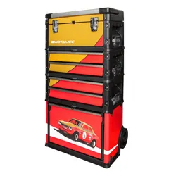 Motamec Modular Tool Box Trolley Mobile Cart Cabinet Chest Escort Mk1 Alan Mann