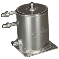 OBP Base Mount 1 Ltr Fuel Swirl Pot with JIC Fittings OBPJICS23